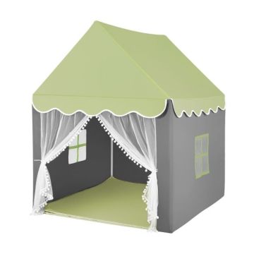 Игровая палатка 105x121x136см, зелёный/серый