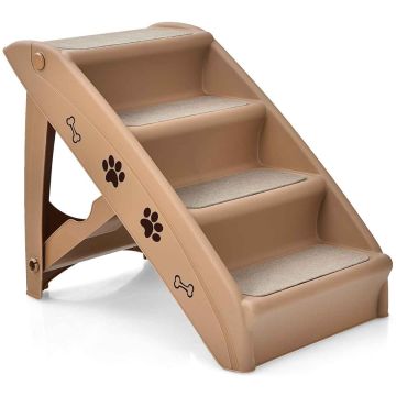 Lemmikloomade trepp 62,5x38x49cm, pruun