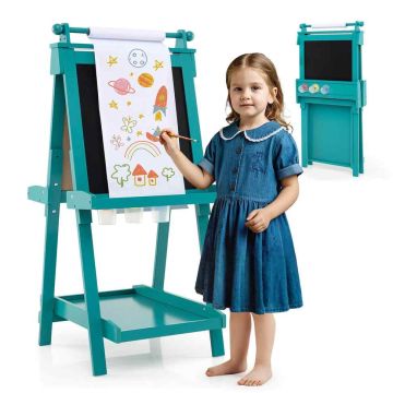 Двусторонняя доска для рисования 55x66x126см, разных цветов