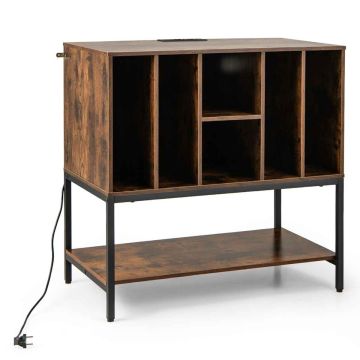 Kapp 80x45x79.5cm., pruun/must