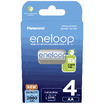AA-akud Panasonic ENELOOP BK-3MCDE/4BE, 4 tk