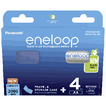 AA-akud Panasonic ENELOOP BK-3MCDEC4BE, 4 tk