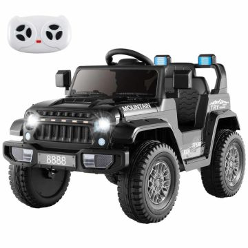 Laste elektriauto 60x95x60cm, musta värvi