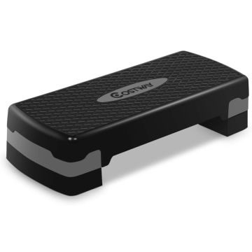 Aerobic platform, 2 adjustable levels, 68.1 × 28.4 × 10.2 cm