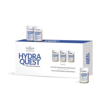 Aktiivne niisutav kontsentraat FARMONA HYDRA QUEST, 10 ampulli, igas 5 ml