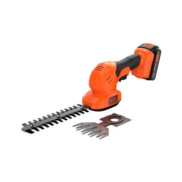 Akutoitega heki- ja murukäärid BLACK & DECKER BCSS18D1-QW, 1 × 2,0 Ah