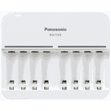 Akulaadija Panasonic ENELOOP BQ-CC63E, 8 akule