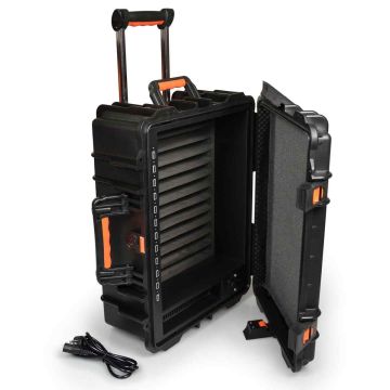 Akulaadija PORT CONNECT Charging Suitcase, 12 seadmele, 428 × 224 × 549 mm