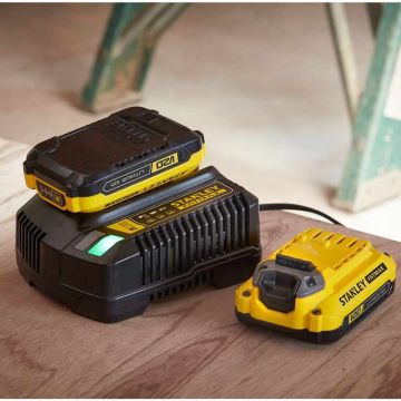 Akulaadija Stanley SFMCB14-QW, 18 V 4 A