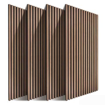 Akustilised seinapaneelid Relaxdays, 4 tk, 120 × 60 × 2 cm