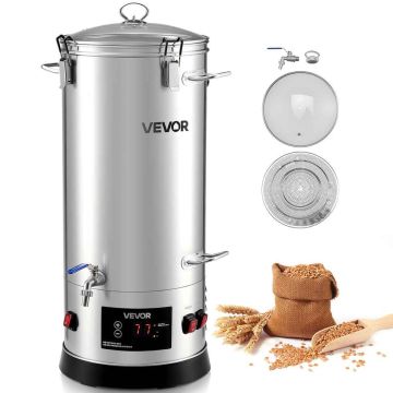 Õllepruulimissüsteem VEVOR HJEB-35A, 30 l, 42 × 32,5 × 72 cm