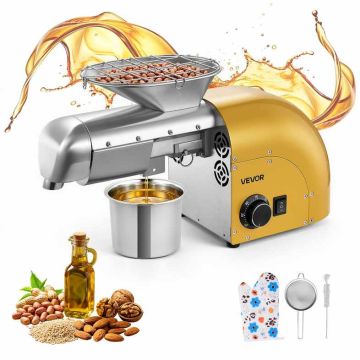 Õlipress VEVOR WF-J168, 1250 W, 5 kg/h, 500 × 210 × 290 mm