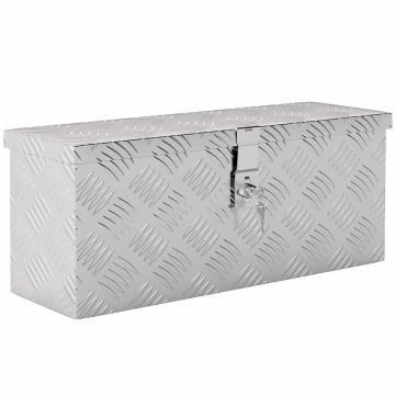 Alumiiniumist tööriistakast, Lukuga, 50 × 15,5 × 20,5 cm