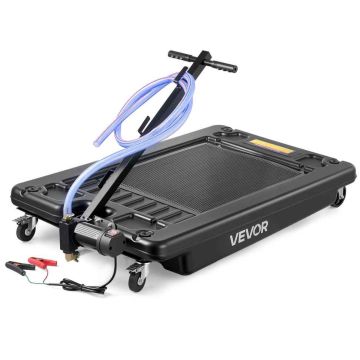 Õli äravoolupann VEVOR FF-931-E-S, 64 l elektrilise pumbaga, 1230 × 715 × 600 mm
