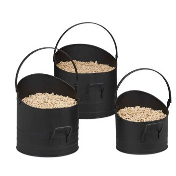 Söeämbrite komplekt Relaxdays 10033837.0, 3 tk