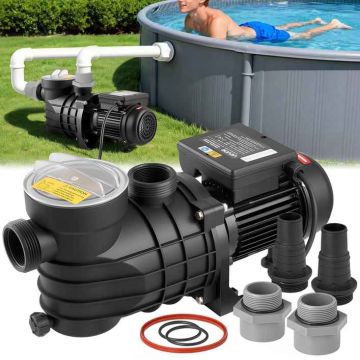 Maapealse basseini pump VEVOR HCP180, 180 W, 49 × 29 × 21 cm