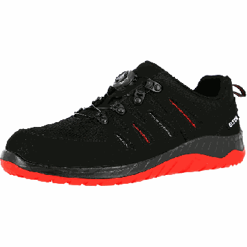 Turvajalatsid Elten Maddox Boa Low ESD S3 SRC, Suurus 43, Must/punane