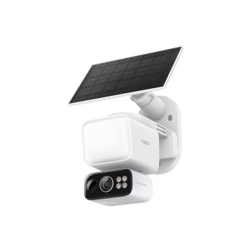 Turvakaamera komplekt TP-LINK Tapo C615F KIT, päikeseenergial töötav, pööratav ja kallutatav, Valge/must