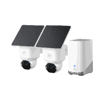 Turvakaamerate komplekt Anker Eufy SoloCam E42 2-Cam Kit (HomeBase 3), 2 kaamera komplekt