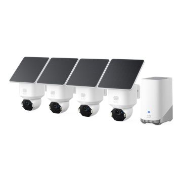 Turvakaamerate komplekt Anker Eufy SoloCam E42 4-Cam Kit (HomeBase 3), 4 kaamera komplekt