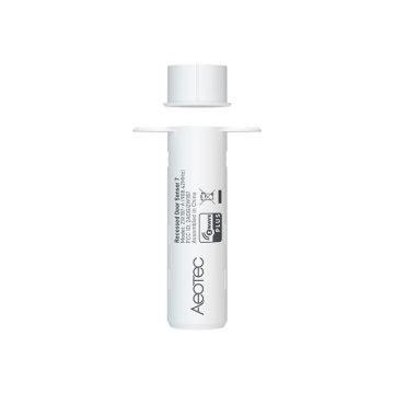 Turvasüsteemi andur AEOTEC Recessed Door Sensor 7, Z-Wave Plus V2, Valge, 19,2 × 64 mm