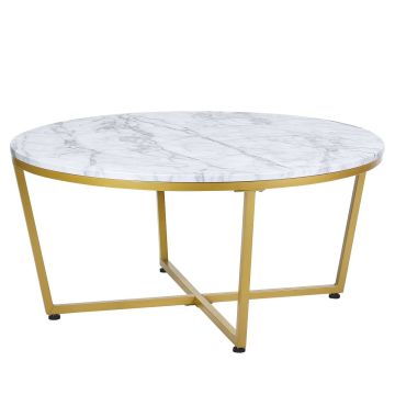 Round coffee table, Ø90.17 × 41.91 cm