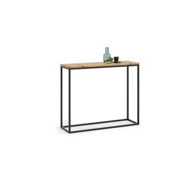 Konsoollaud Console 100x80x30cm, naturaalse puidu värv