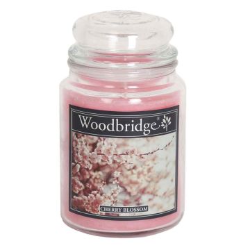 Ароматическая свеча Woodbridge, Cherry Blossom, Ø 10 × 17 см