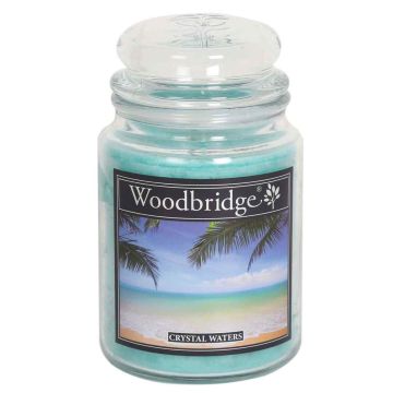 Ароматическая свеча Woodbridge, Crystal Waters, Ø 10 × 17 см