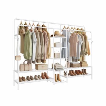 Avatud riidekapp SONGMICS, 7 riiulit, 172,8 × 195 × 45 cm