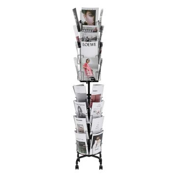 Postkaardistend VEVOR HS-Z26, 32 taskut, 450 × 450 × 1930 mm