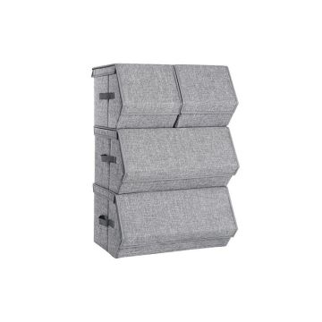 Metallraamiga hoiukastide komplekt, 4 tk.