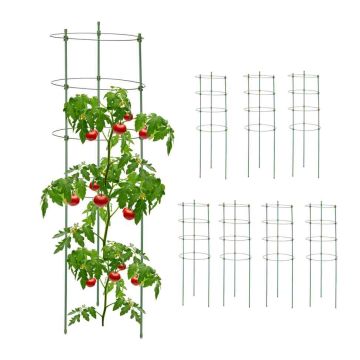 Taimetuged Relaxdays 8 tk, 8 tk, Roheline, 90 × 28 cm