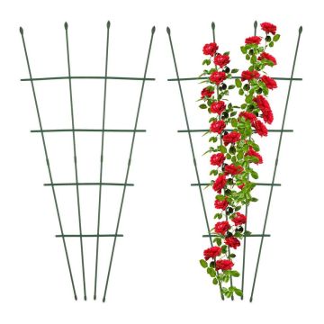 Taimerest Relaxdays, 2 tk, Roheline, 59 × 122 × 1,5 cm