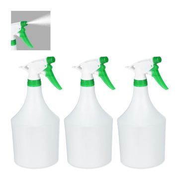 Taimepihustid Relaxdays, 3 tk, 1 l, 25 × 13 × 10 cm