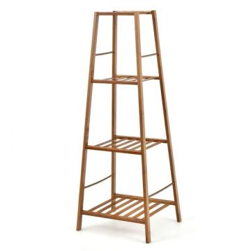 Plant stand, 4-tier, 36.83 × 99.06 × 34.29 cm