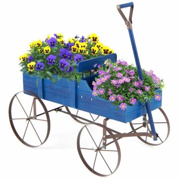 Plant trolley, 2 planting sections, 24.5 × 13.5 × 24 inches