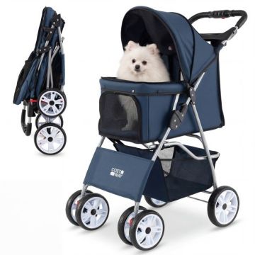 Pet stroller, 80 × 48 × 102 cm