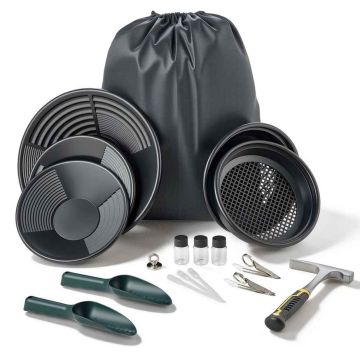 Kullapesu tööriistakomplekt VEVOR SL-19PJ, 19-osaline, 254 × 254 × 50 mm