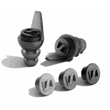 Kõrvatropid Sennheiser SoundProtex Plus, 4 filtrit, 3 suurust