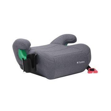 Laste turvatool Tulano Cabby 25, ettepoole suunatud, 125–150 cm pikkuse kategooria, Hall, 26 × 44 × 38 cm