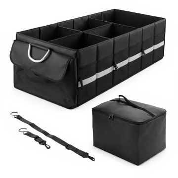Auto pagasiruumi organiseerija Relaxdays, XL-suurus, 2 rihma, 90 × 40 × 30 cm