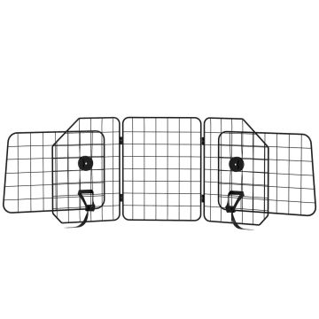 Auto vahesein koertele PawHut 150x5x42cm, musta värvi