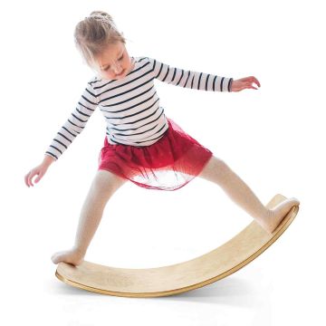 Balance board, 88.9 × 39.37 × 19.05 cm