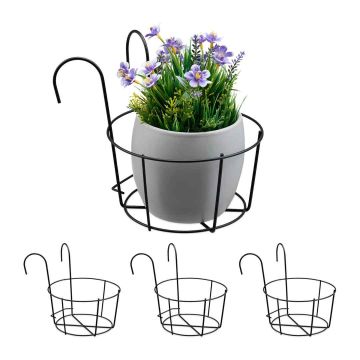Rõdupotihoidikud Relaxdays 10049549.0, 4 tk, 20 × 21 × 26 cm