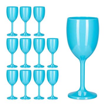 Бокалы для белого вина Relaxdays 10044215.0, 12 шт, 19 × 8 см