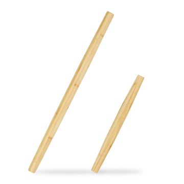 Bambusest taignarullide komplekt Relaxdays 10028813.0, 2 tk