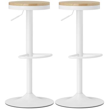 Baaritoolid, 2 tk, 38,5 × 60–80 × 38,5 cm