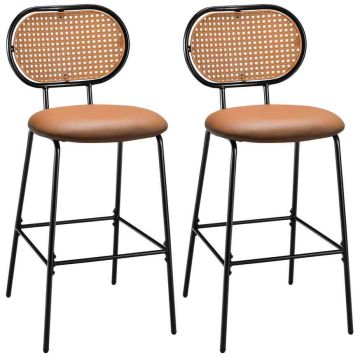 Baaritoolid, 2 tk, 52,07 × 48,26 × 106,68 cm