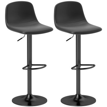 Baaritoolide komplekt, 2 tk, 40,5 × 84–104 × 44 cm